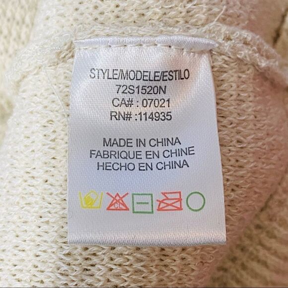 RDI Modern Designer mock neck dolman sweater NWT - Picture 8 of 10